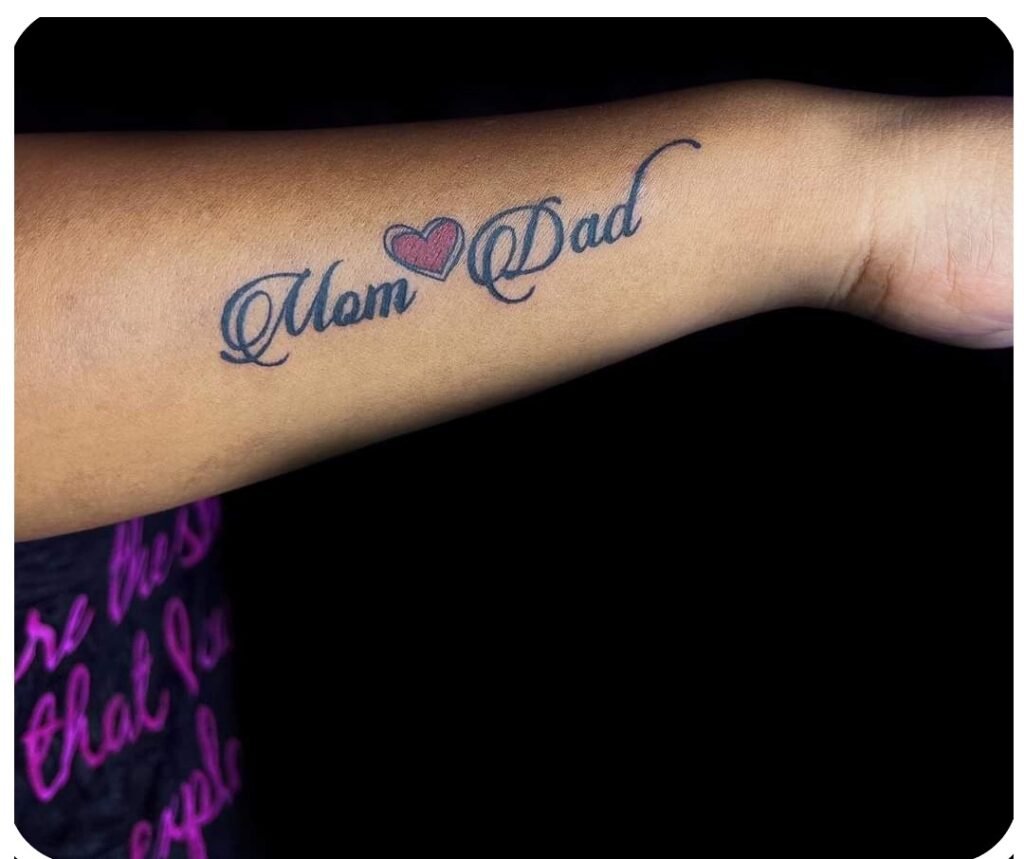Mum Dad Tattoo